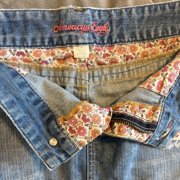 American Eagle Outfitters Blue Denim Skirt - Picture 3 of 3